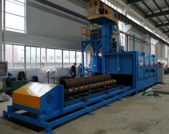 常州喷砂机在管道除锈中的现场施工应用
